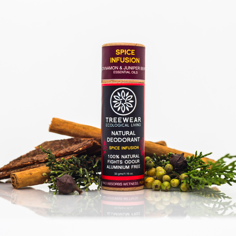 Natural Deodorant for Men/Women/Kids - Spice Infusion - TreeWear - BeKarmic