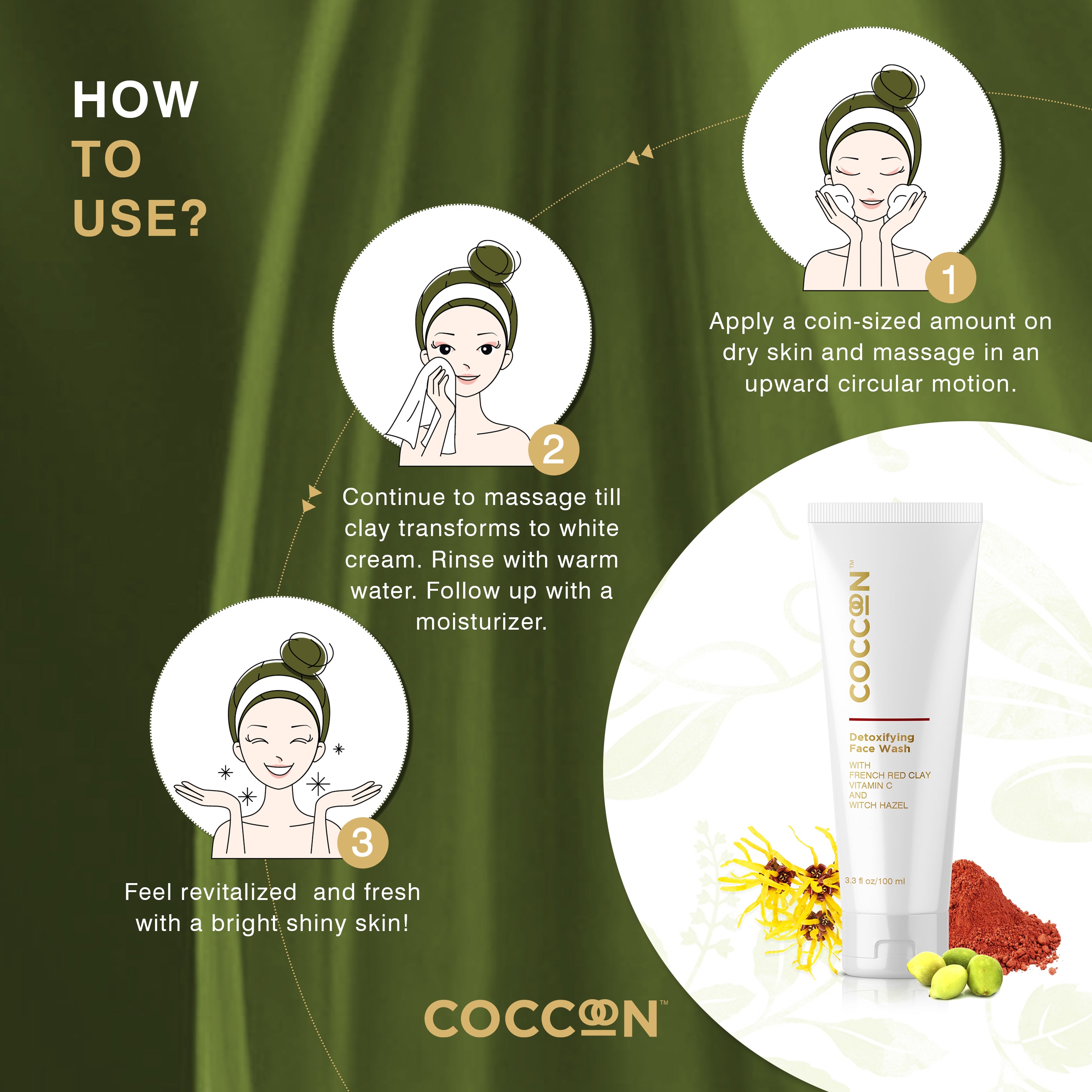 Coccoon Detoxifying Face Wash - Coccoon - BeKarmic