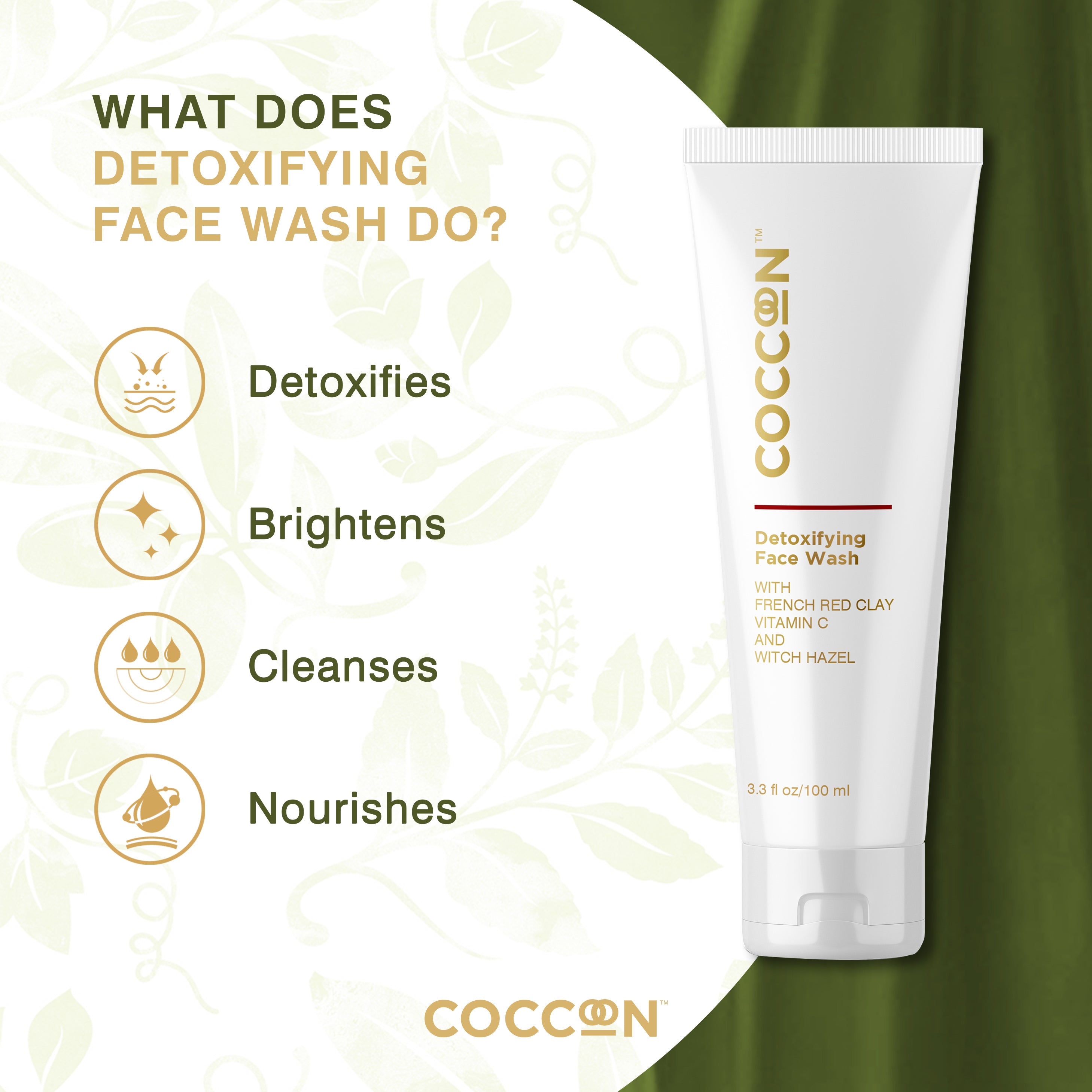 Coccoon Detoxifying Face Wash - Coccoon - BeKarmic