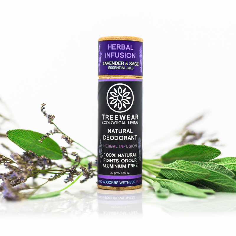 Natural Deodorant for Men/Women/Kids - Herbal Infusion - TreeWear - BeKarmic