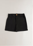 Elfin House - Julius Black Suspender Shorts | BeKarmic | Shorts | 12-18 months, 18-24 months, 3-4 years, 4-5 years, 5-6 years, 9-12 months, Bottomwear, Boys, Elfin House, Kids, Shorts