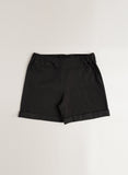 Elfin House - Julius Black Suspender Shorts | BeKarmic | Shorts | 12-18 months, 18-24 months, 3-4 years, 4-5 years, 5-6 years, 9-12 months, Bottomwear, Boys, Elfin House, Kids, Shorts