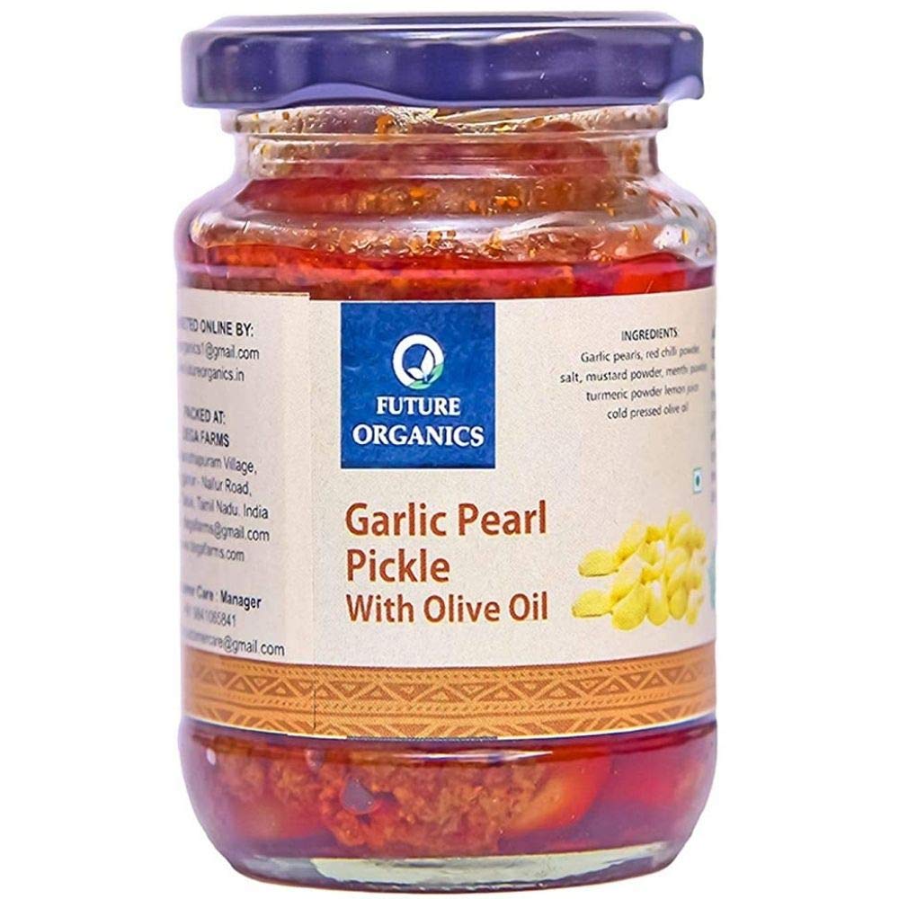 Garlic Pearl Pickle – With Olive Oil (set of 2)