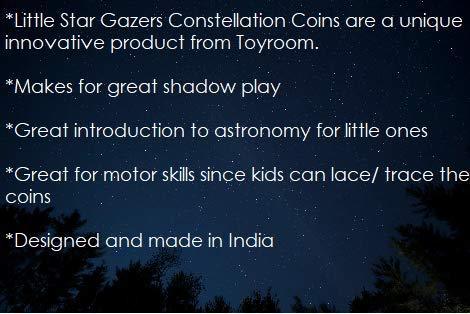 Toyroom - Little Star Gazers' Wooden Constellation Coins (17 Pieces) | BeKarmic | Toys | Babies, Fine Motor, Games, Gross Motor, Kids, Memory, Pre-Schooler, Primary, STEM, Toyroom, Toyroom Wo