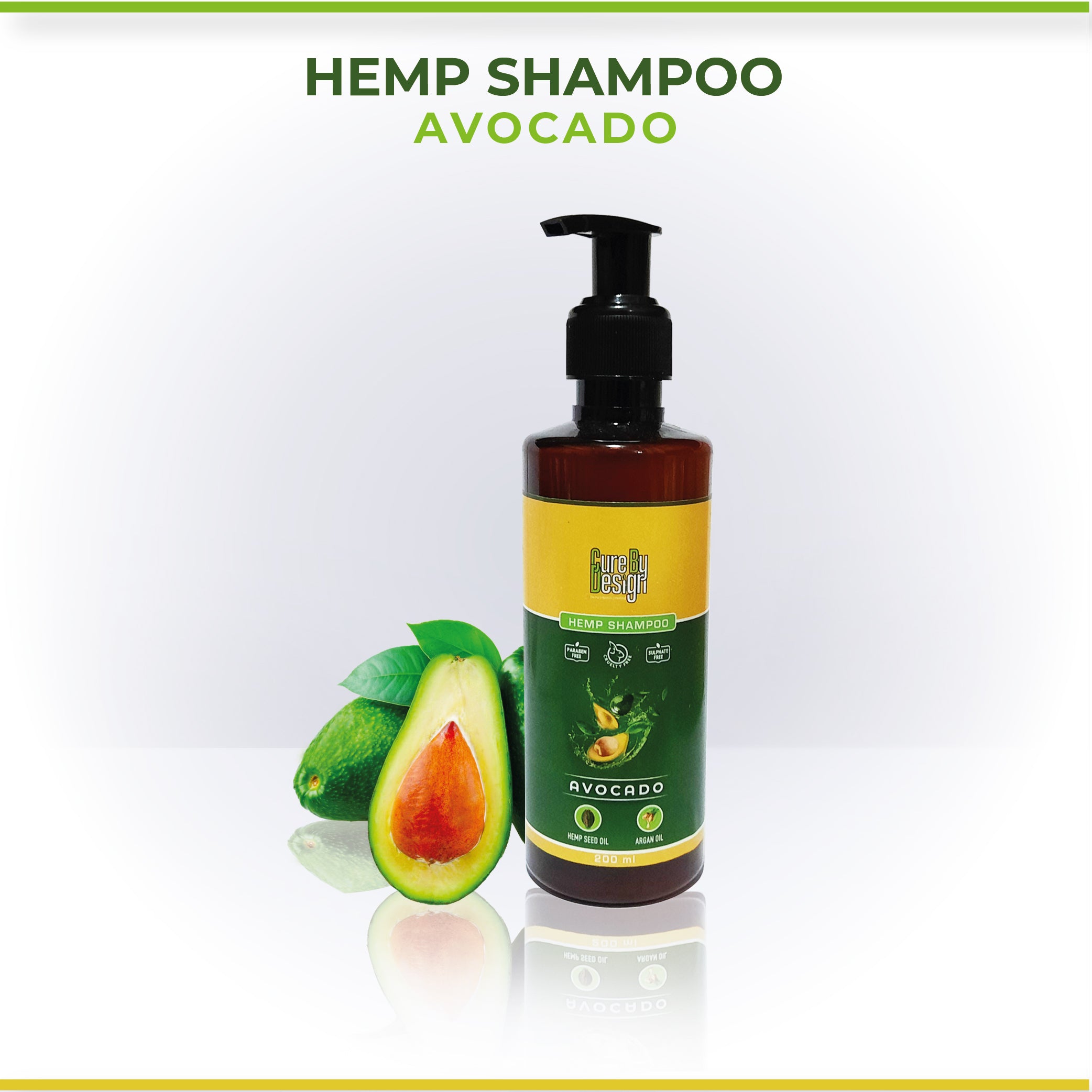 Hemp & Avocado Shampoo