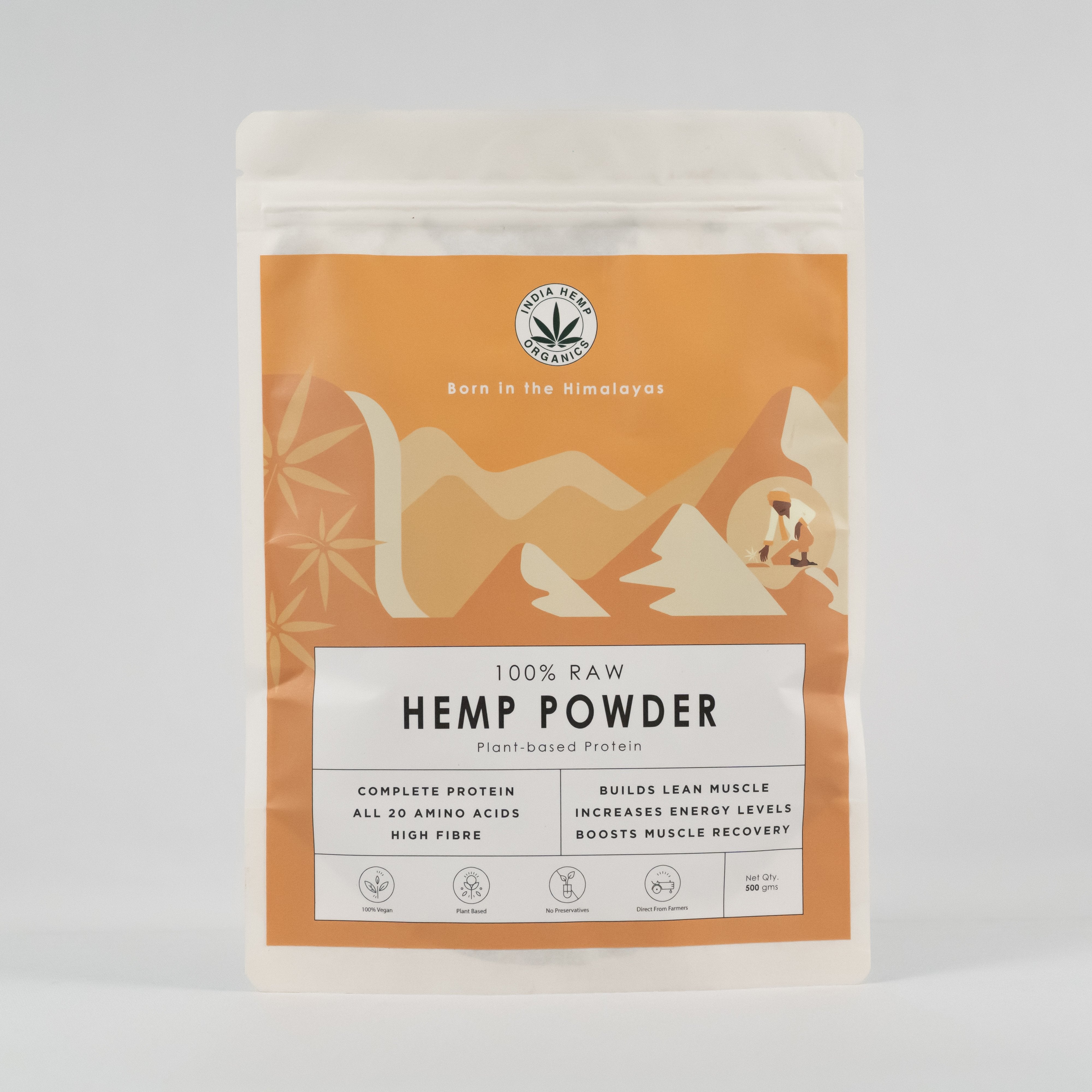 India Hemp Organics - Hemp Protein Powder | BeKarmic | Wellness Powder | Food, Health & Wellness, Health Supplement, Healthy Breakfast, Hemp Nutrition, India Hemp Organics, Instant Mix, Less 