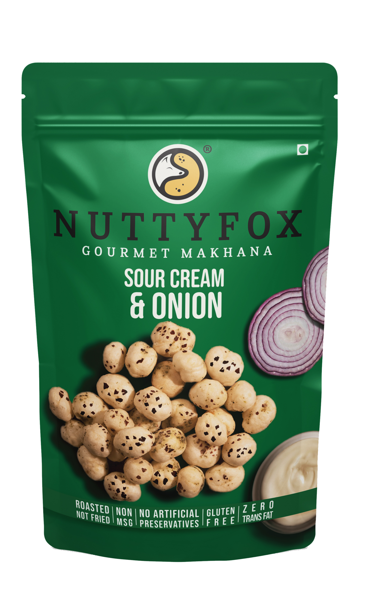 NuttyFox Gourmet Makhana - All Flavours Combo - Pack of 4