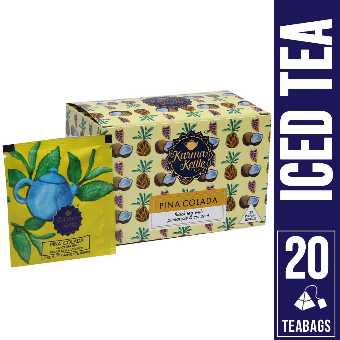 Pina Colada Tea - Karma Kettle Teas - BeKarmic