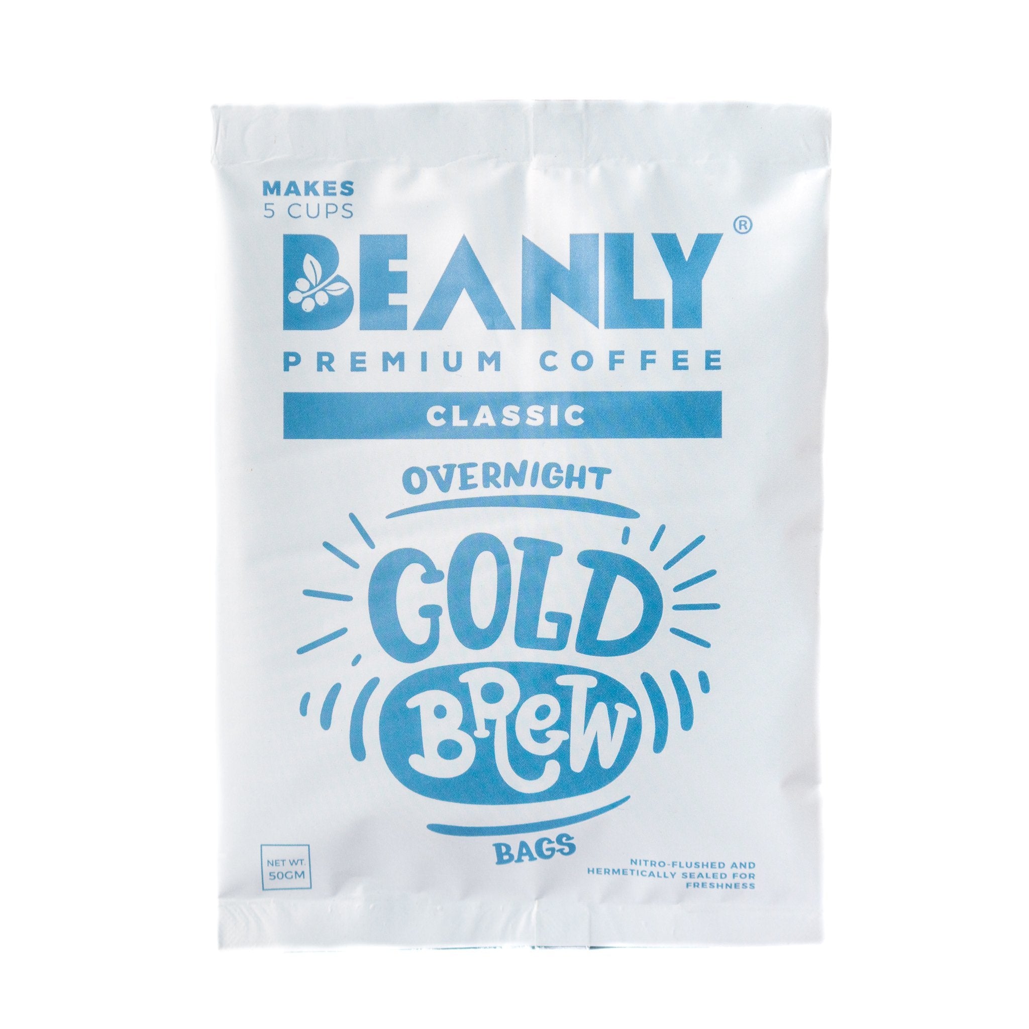 Classic Overnight Cold Brew Bag - Beanly - BeKarmic