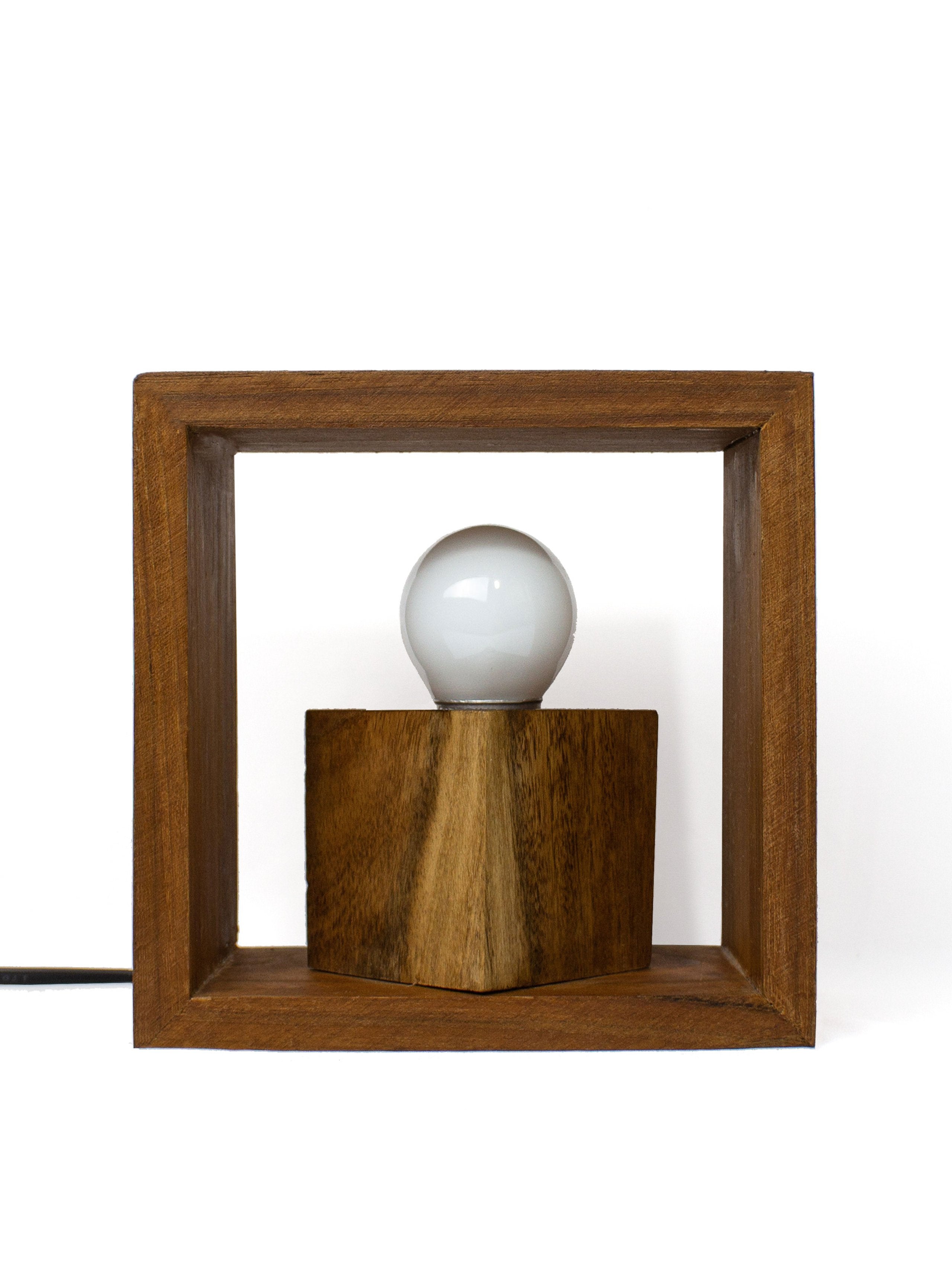 Framed Cube Lamp - Studio Indigene - BeKarmic