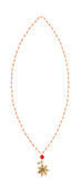 Time to time Long necklace (carnelian. lapis, malachite) with silver 925 charm - Karma Koncept Lifestyle - BeKarmic