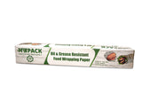 Oil and Grease Resistant Food Wrapping Paper Rolls - UnnPack Food - BeKarmic