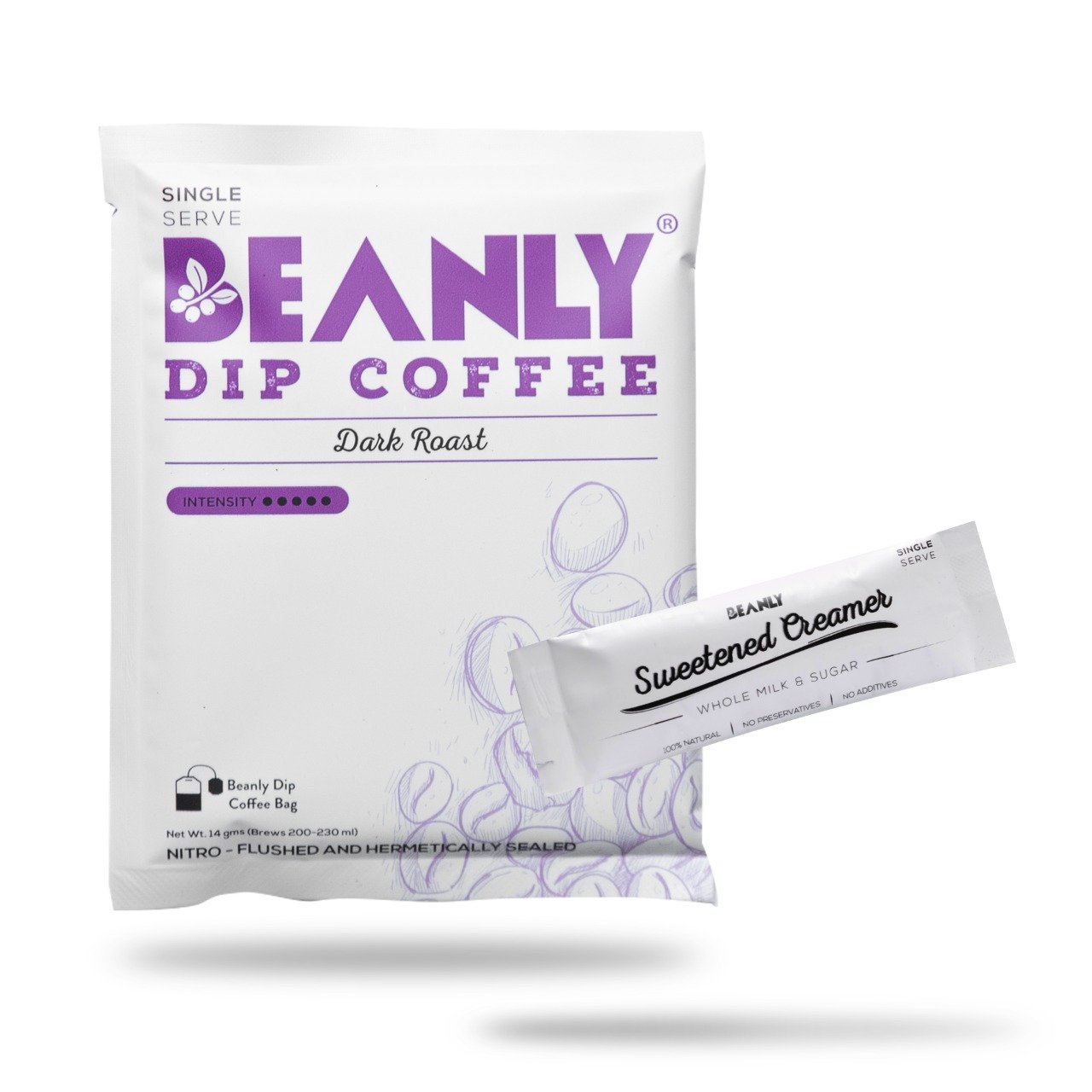 Dark Roast Dip Coffee Pack of 30 - Beanly - BeKarmic