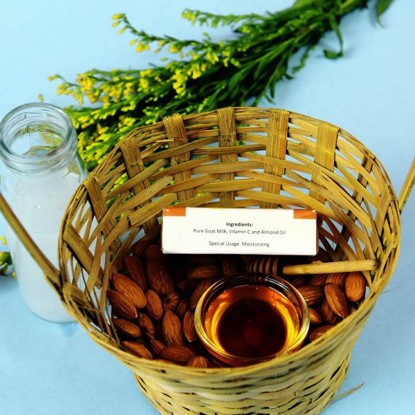 Almond Honey with Goat Milk Bathing Soap (Set of 2) | Essence of Life - Essence of Life - BeKarmic