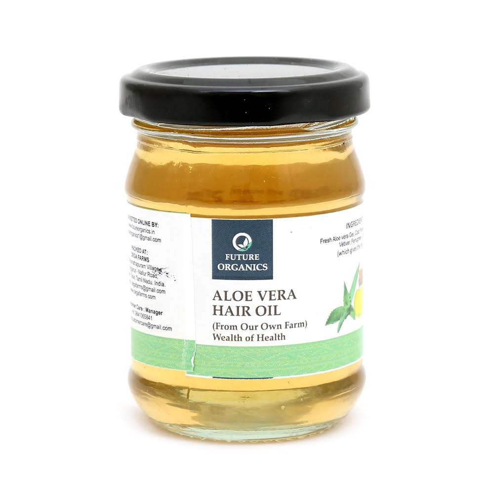 Aloe Vera Hair Oil - Future Organics - BeKarmic