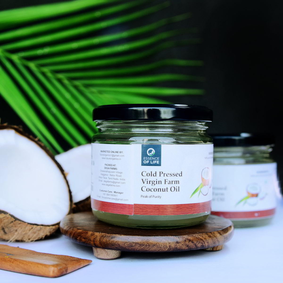 Cold Pressed: Virgin FARM Coconut Oil | Essence of Life - Essence of Life - BeKarmic