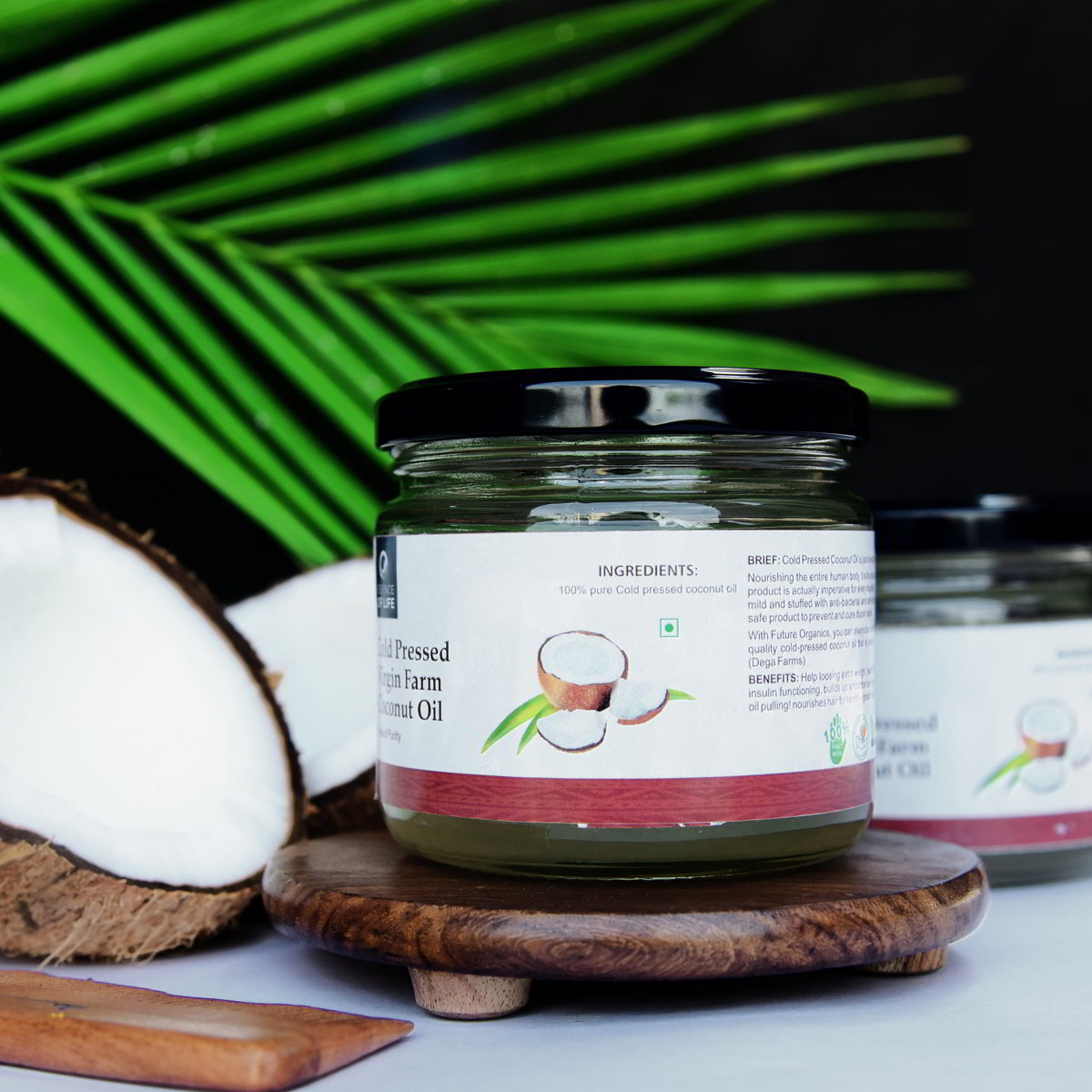 Cold Pressed: Virgin FARM Coconut Oil | Essence of Life - Essence of Life - BeKarmic
