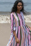 Seashore Gathered Dress