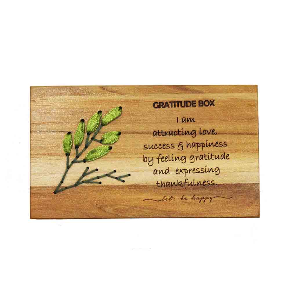 White Light Elements - GRATITUDE BOX SMALL - Way To Happiness | BeKarmic | Mindful Practices | health, Mindful Practices, wellness, White Light Elements, ₹1000 - ₹2500