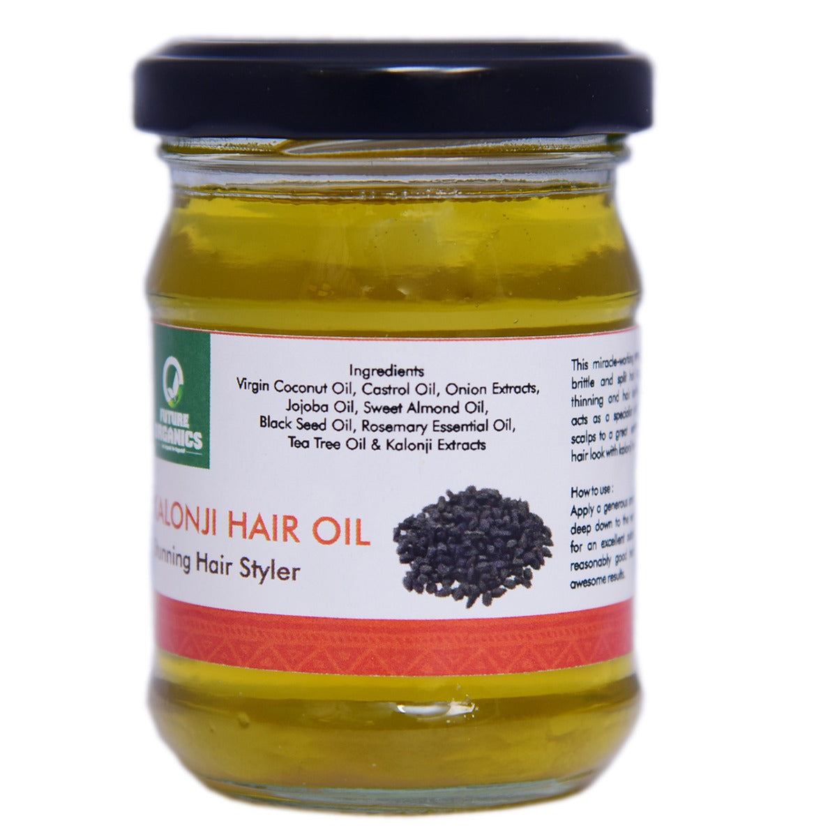 Future Organics - Kalonji Hair Oil | BeKarmic | Hair Oil | Bath & Beauty, Future Organics, Hair, Hair Oil, Less than ₹500, Personal Care