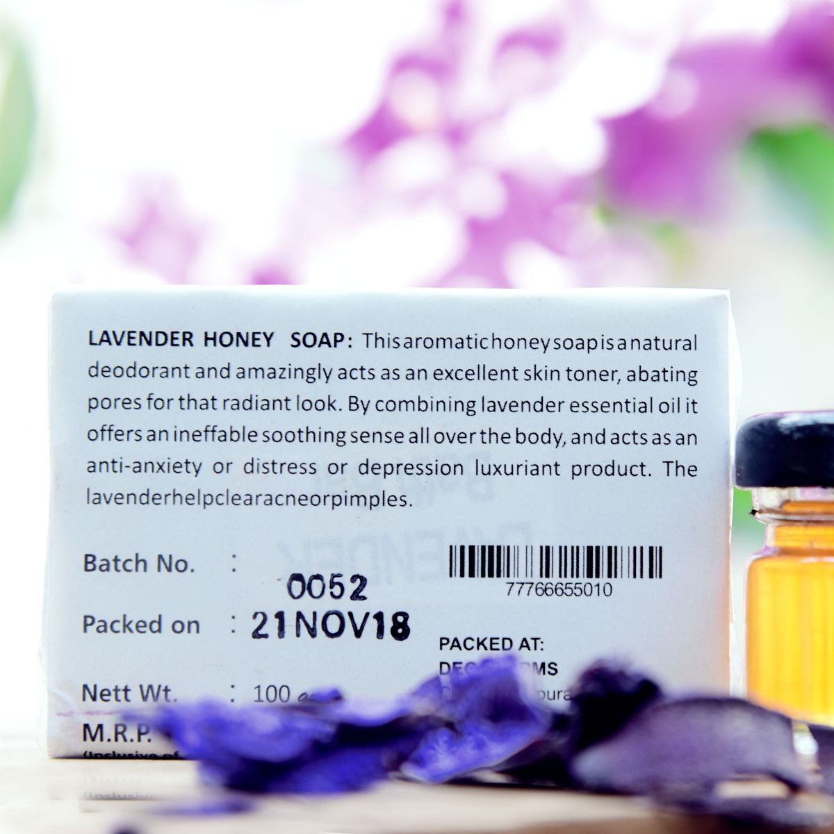 Future Organics - LAVENDER HONEY SOAP(set of 2) | BeKarmic | Soap | Bath & Beauty, Body, Body Essentials, Future Organics, Less than ₹500, Personal Care, Soap
