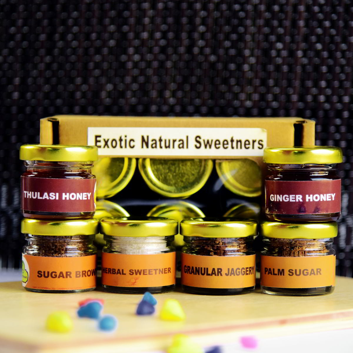 Natural Exotic Sweeteners - Gift Pack of 6 | Essence of Life - Essence of Life - BeKarmic