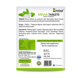 Zindagi - Zindagi Stevia Tablet - 100% Sugarfree Sweetener - Natural Weight Management - Health Substitute for Diabetics (100 Tablets Each) Pack of 5 | BeKarmic | Stevia Tablet(Natural Sweete