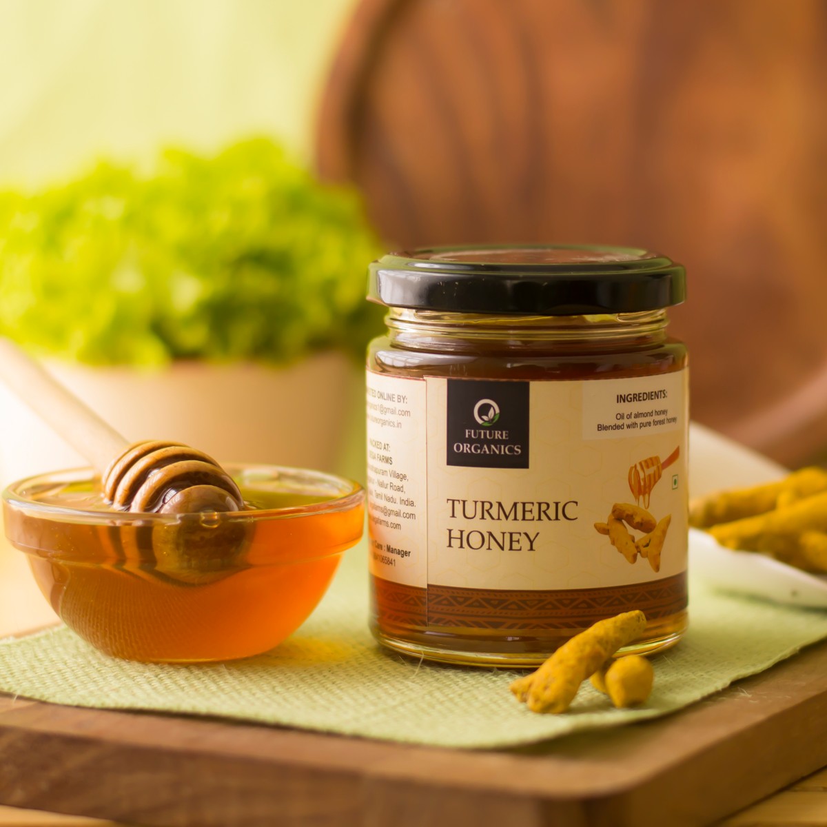 Turmeric Honey -Milk Based- - Future Organics - BeKarmic